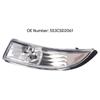 Wing Mirror Indicator Light Cover Left Mirror Indicator Lamp Lens Replacement for Ford Focus Hatcback