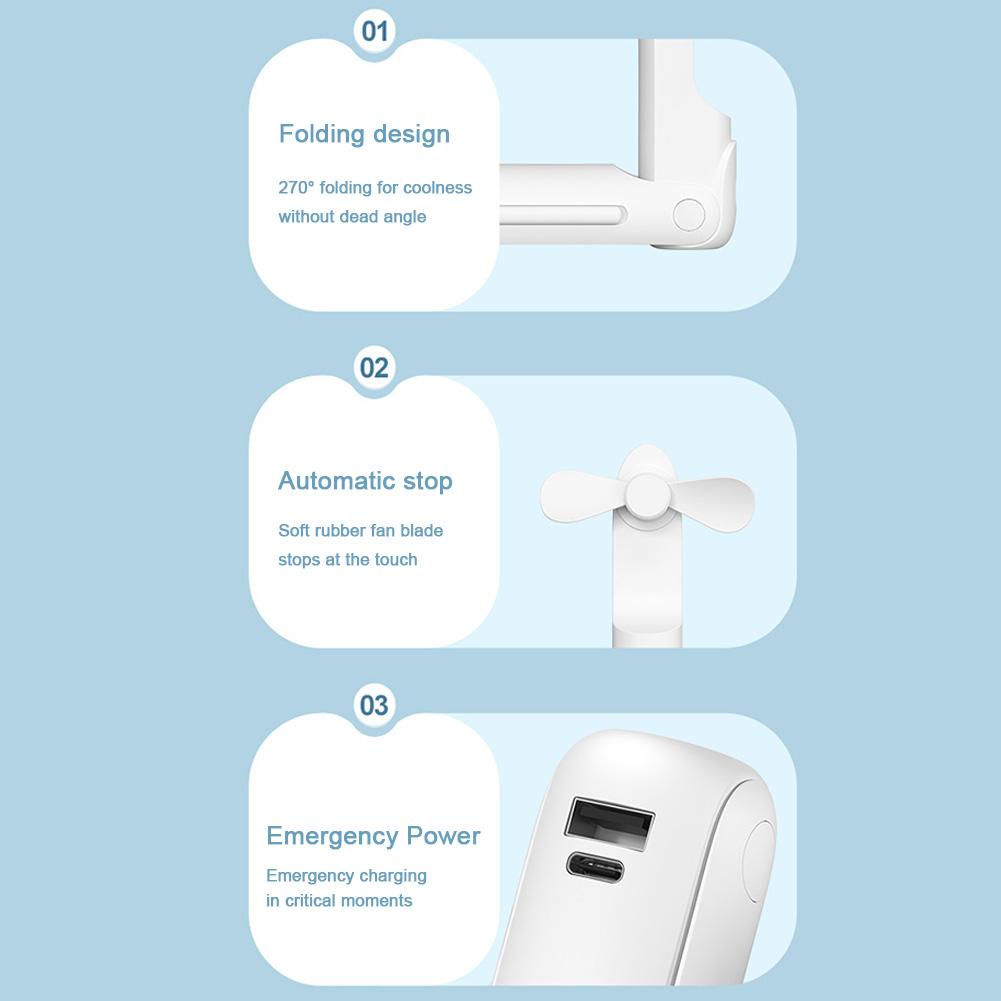 Ручной вентилятор, перезаряжаемый электрический вентилятор воздушного охлаждения с фонариком, небольшой карманный вентилятор, подарки для женщин/девочек/друзей