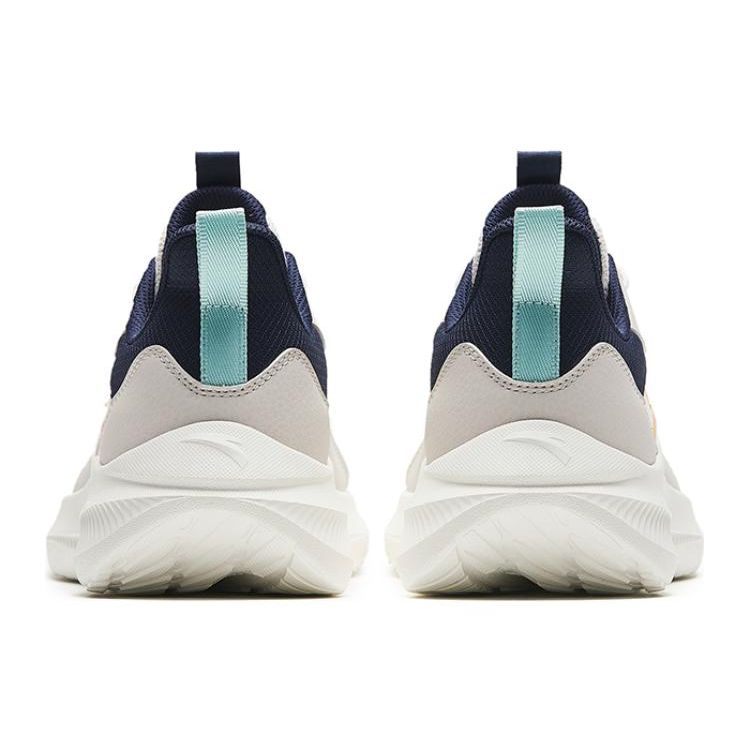 Anta Удобные прочные кроссовки с низким верхом для бега мужские кроссовки белые оранжевые 912345512-2