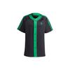 Originals Trefoil Three-Stripe Colorblock Logo Short Sleeve Shirt Men Tops Black II5782