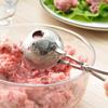 1pc, Meat Baller, Stainless Steel Meatball Maker, Meat Baller Tongs, Cake Pop, Ice Tongs, Cookie Dough Scoop, Kitchen Gadgets, Kitchen Stuff
