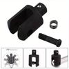 1/2 Inch Replacement Knuckle Breaker Bar Head Kit Strong Power Bar Head 1/2F Rod Socket Wrench F-type Strong Lever Steer Handle