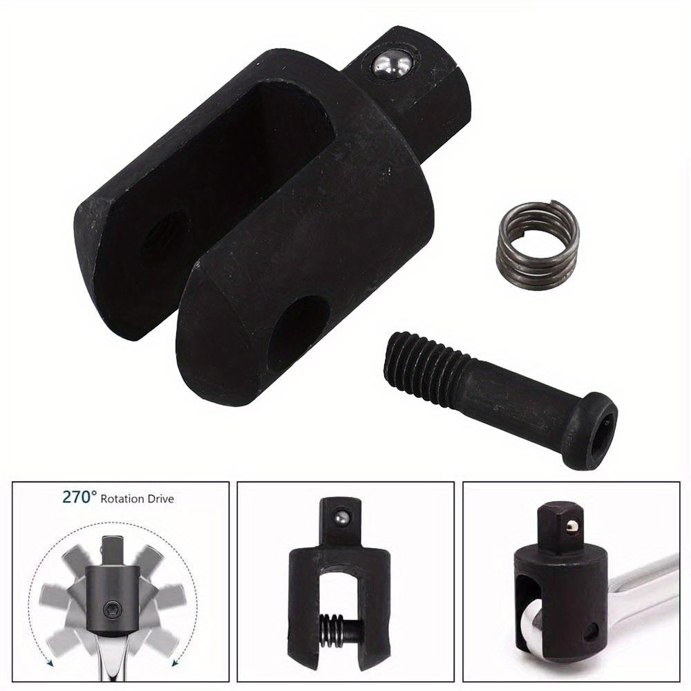 1/2 Inch Replacement Knuckle Breaker Bar Head Kit Strong Power Bar Head 1/2F Rod Socket Wrench F-type Strong Lever Steer Handle