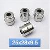 10pcs 304 Magnetic Stainless Steel Float Ball Switch Accessories 52x52x15mm Water Level Detection for Industrial Use
