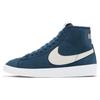 Кроссовки Blazer Mid Vintage замшевые сине-белые женские AV9376-403