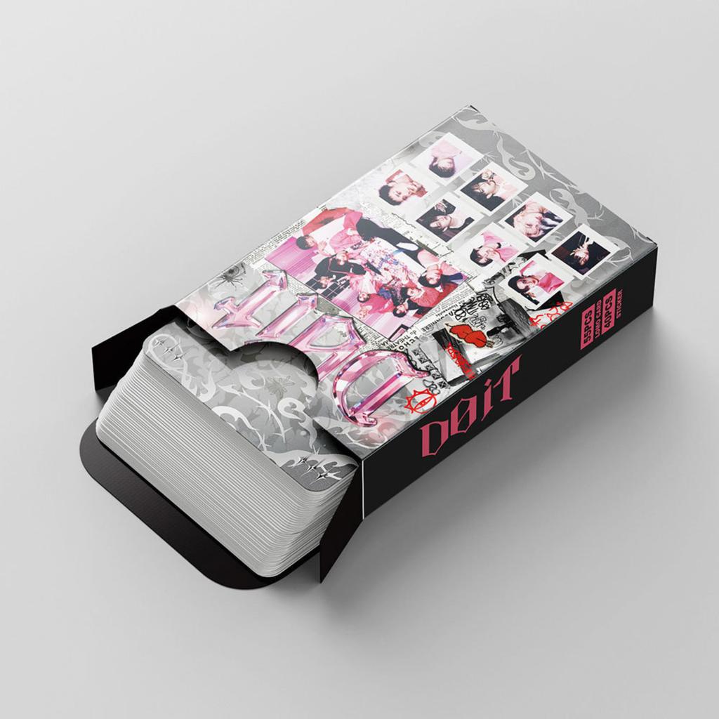 55 карточек 40 наклеек Маленькие фотокарточки со звездами, мерч и коллекционные карточки ЛОМО.