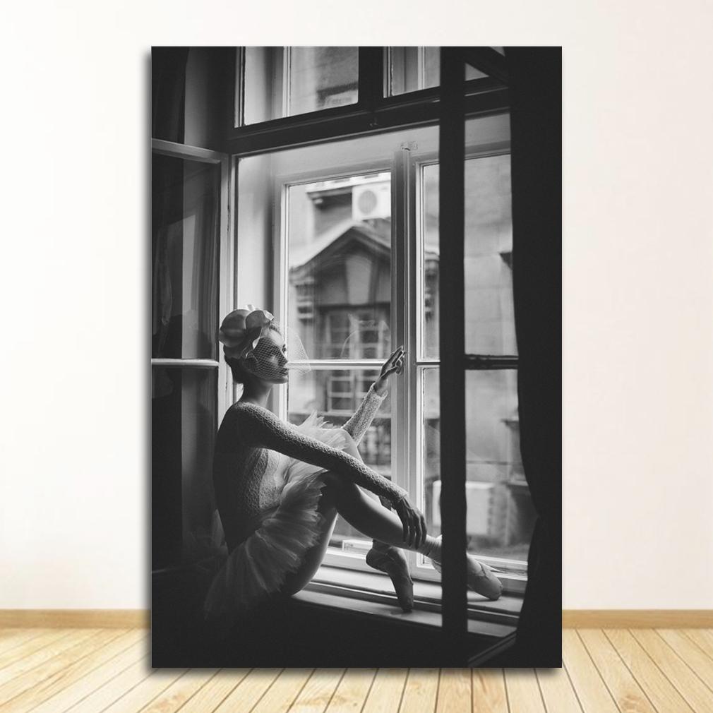 Wall Art Pictures For Living Room Decorative Prints On The Wall Nordic Poster Black White Canvas Painting Beautiful Photo