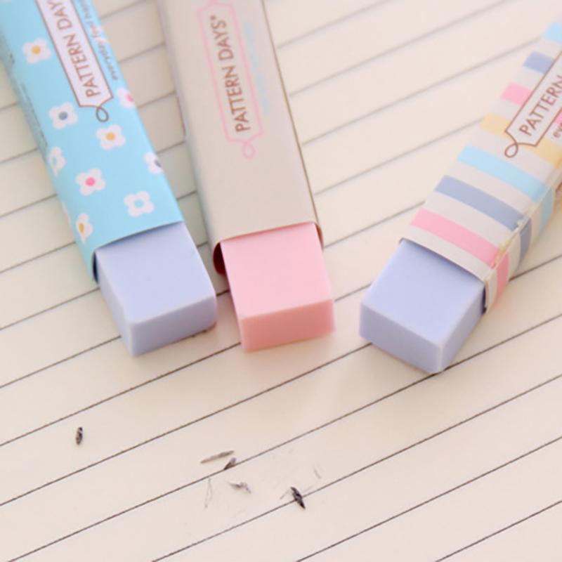 1 шт., резиновая милая резиновая полоска с радужным управлением, канцелярский ластик для детей, новинка, ластик