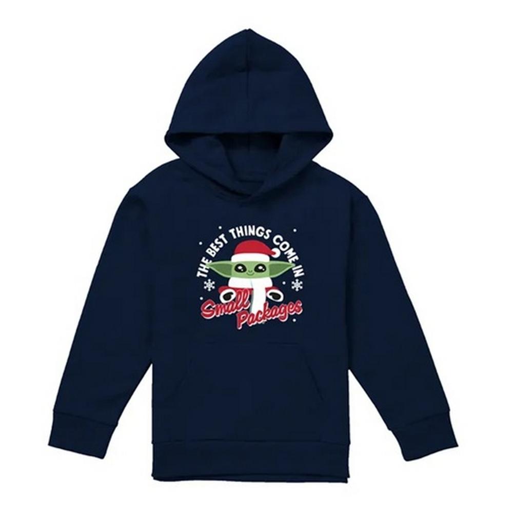 Star Wars The Mandalorian Childrens/Kids Grogu Snowflake Christmas Hoodie