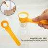 Leakproof Powder Spoon with Built-in Funnel Exact Measuring Spoon for Baking Supplements Ergonomic Handle Powder Scoop for Coffee Bean Sugar