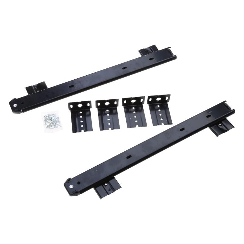 2Pcs Computer Keyboard Drawer Tray Accessories Heavy Duty Ball Bearing Slides