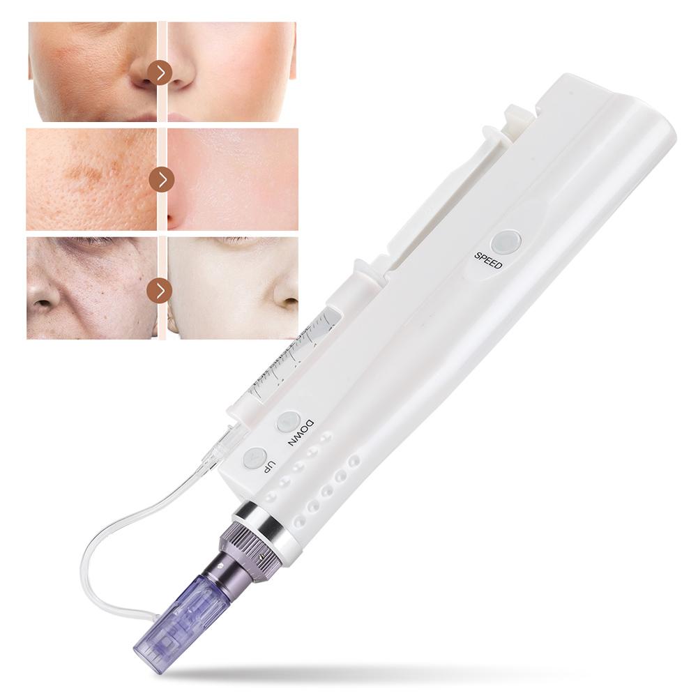 Мини-электрическая микроигольная машина для омоложения кожи, удаления пятен, красоты