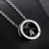 Stars in Love Niche Couple Necklace Simple Hip Hop Trend Men and Women Pair Couple Necklace