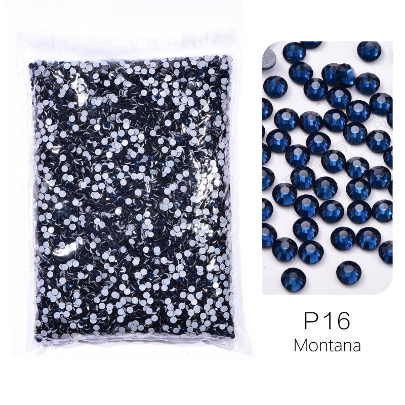Крупная упаковка Единообразная имитация стекла Австрийский горячий бриллиант, Дно с термоклеем Сделай сам Одежда Обувь и Головные уборы Ювелирные изделия Стразы