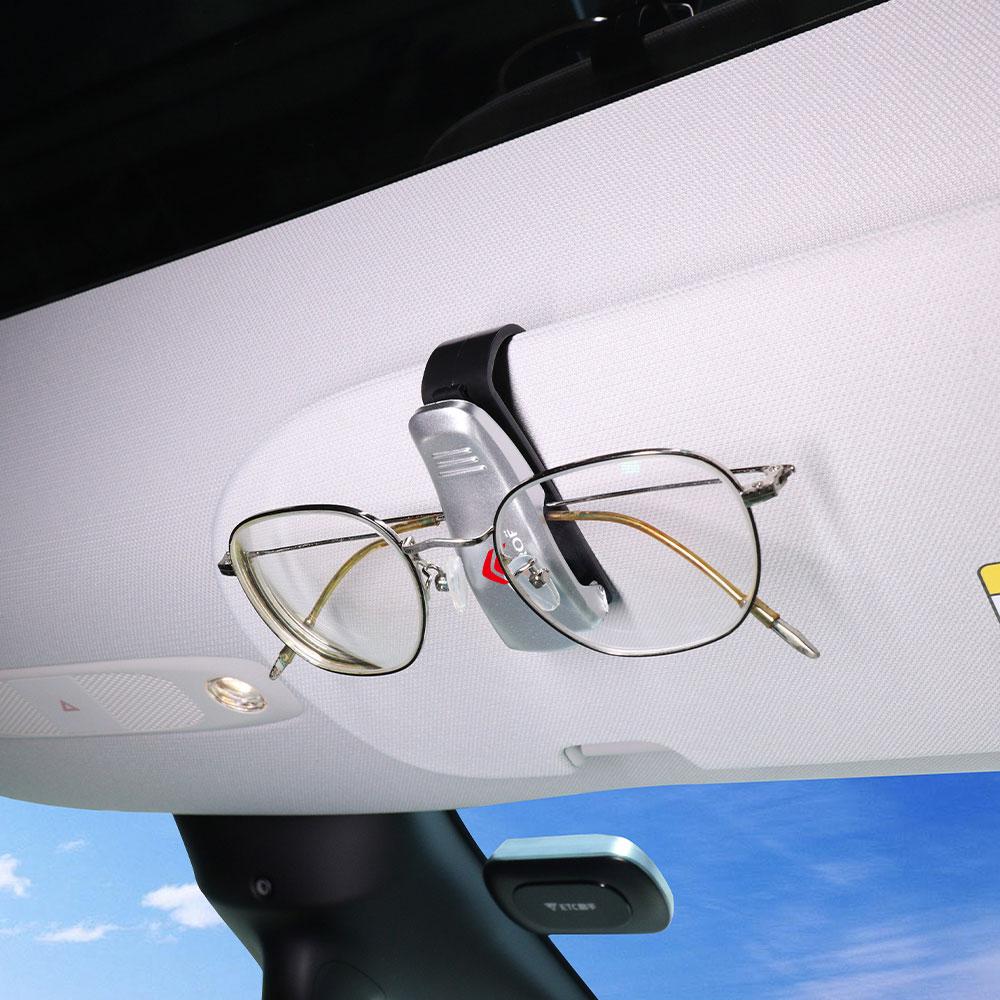 ABS Car Glasses Clip Sun Visor Storage Clip Card Clip Universal Car Sunglasses Frame For Citroen C1 C2 C3 C4 C4L VTS C-ELYSEE DS PD0