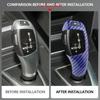 For BMW F30 F22 F34 F35 F15 F25 2 3 4 5 6 Series X3 X4 X5 X6 LHD Gear Shift Knob Cover Gear Sticker Protective Cap Accessories