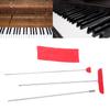 Piano Head Cleaning Tool with Extension Rod and Fiber Cloth Piano Soundboard Cleaning Tool Piano Cleaner and Polish Kits