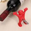 3pcs/set Cute Red Guy Wine Beer Bottle Opener Wine Cork Stopper Plug Gift Bar Tools