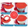 Silicone Seal Lid Bowl for KitchenAid 4.5-5QT Mixer Mess-Free Kitchen Mixer Anti-splash Protective Cover Replacement Mixer Accessories