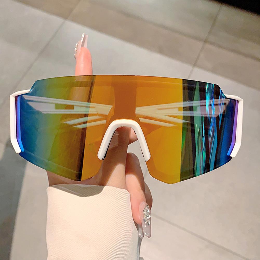 Oversized Outdoor Sport Goggle Women Men Anti-glare Ski Snowboard Snow Glasses Vintage Skiing Windproof Sunglasses Outdoor UV400 Eyewear #469860