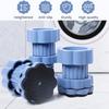 4/8Pcs Washing Machine Universal Heightening Pads Washer Dryer Leveling Stand Easy To Install Noise Reduction Anti-Vibration Riser Pads