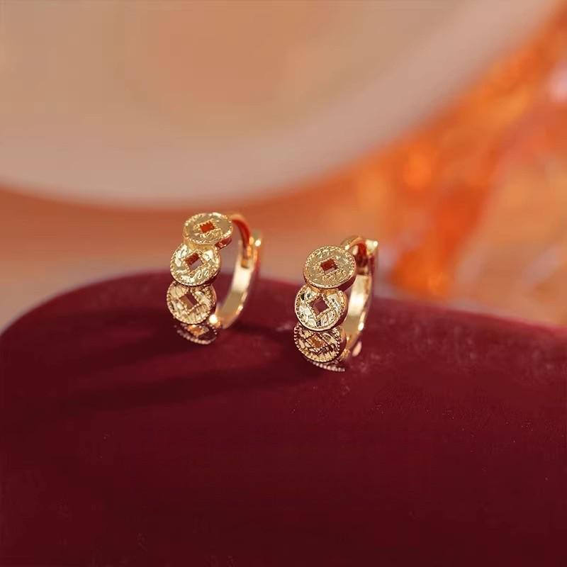 Серьги-кольца из стерлингового серебра 925 пробы: 2025 Современный Нишевый Дизайн - Элегантный и Роскошный для Женщин