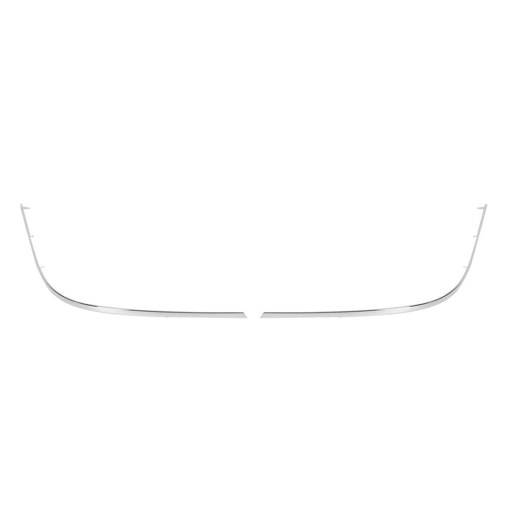 1 Pair Chrome Rear Bumper Moulding Cover Trim 2048852921 Replacement For Benz C‑Class W205 C250 W204 C350