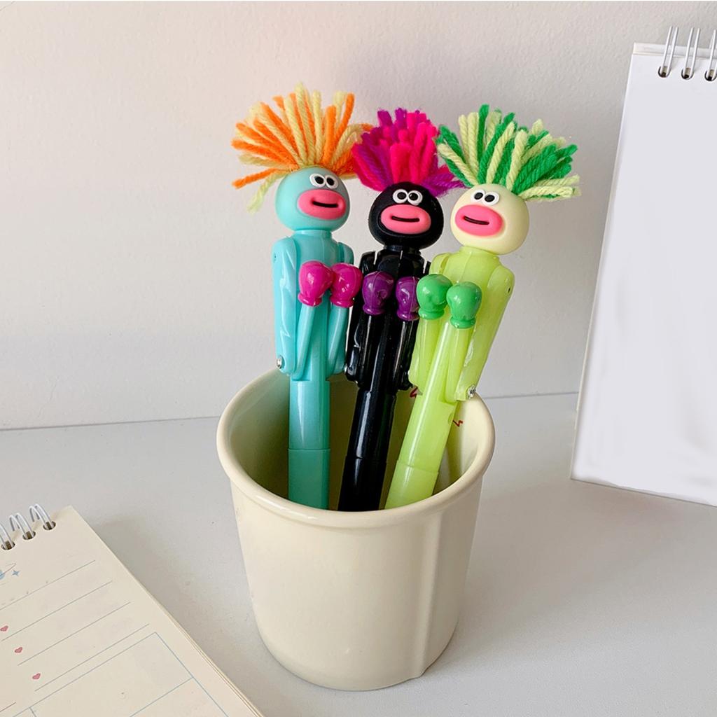 Шариковая ручка, ручка для плавного письма, интерактивная боксерская ручка, ручка для плавного письма, забавная ручка для снятия стресса, подходит для домашнего обучения, 1 мл