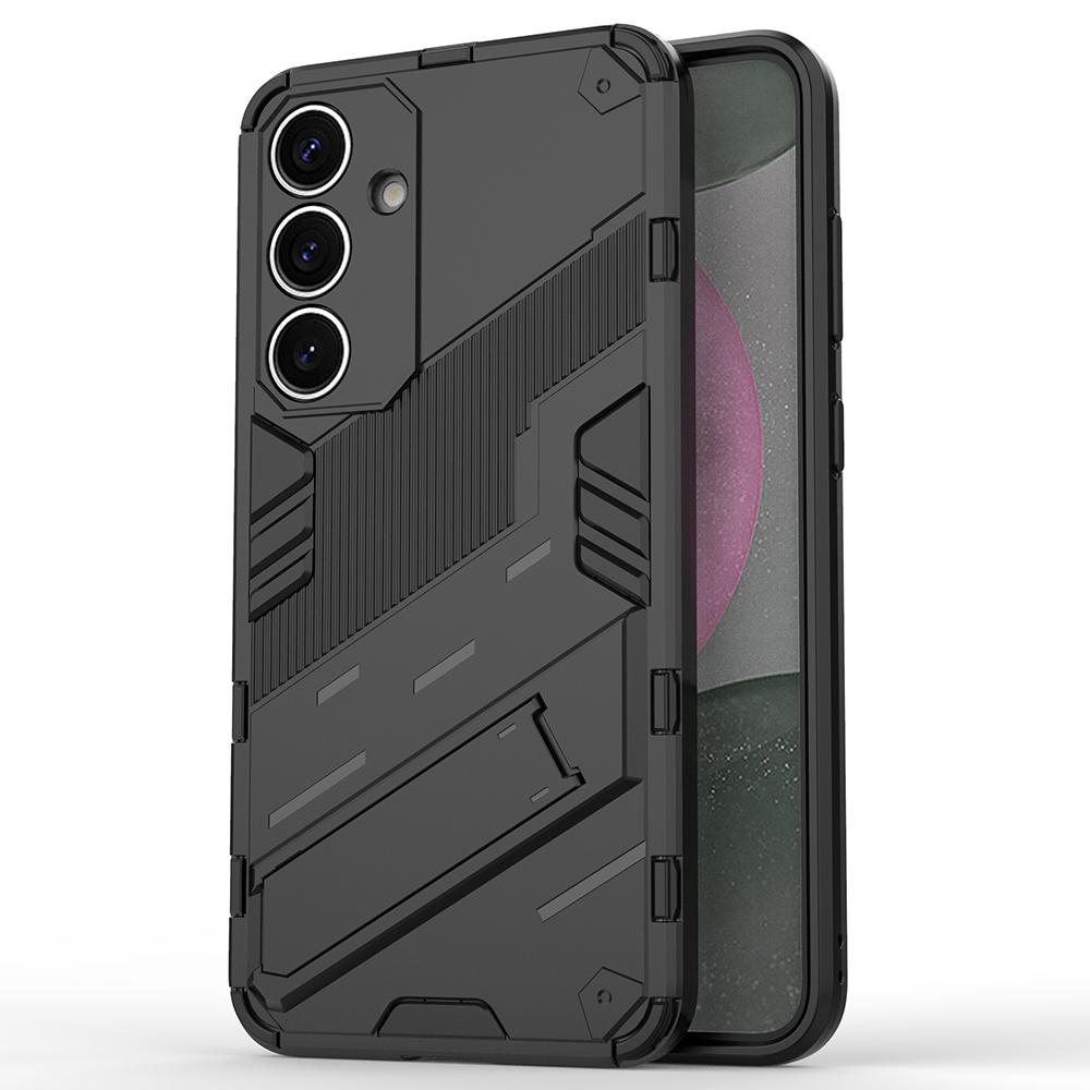 Чехол для Samsung Galaxy S25+ PC+TPU Противоударный Чехол для Телефона с Подставкой