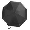 Small 5 Folding Umbrella Pocket Capsule Umbrella Black Umbrella for Rain Shine Dual Use
