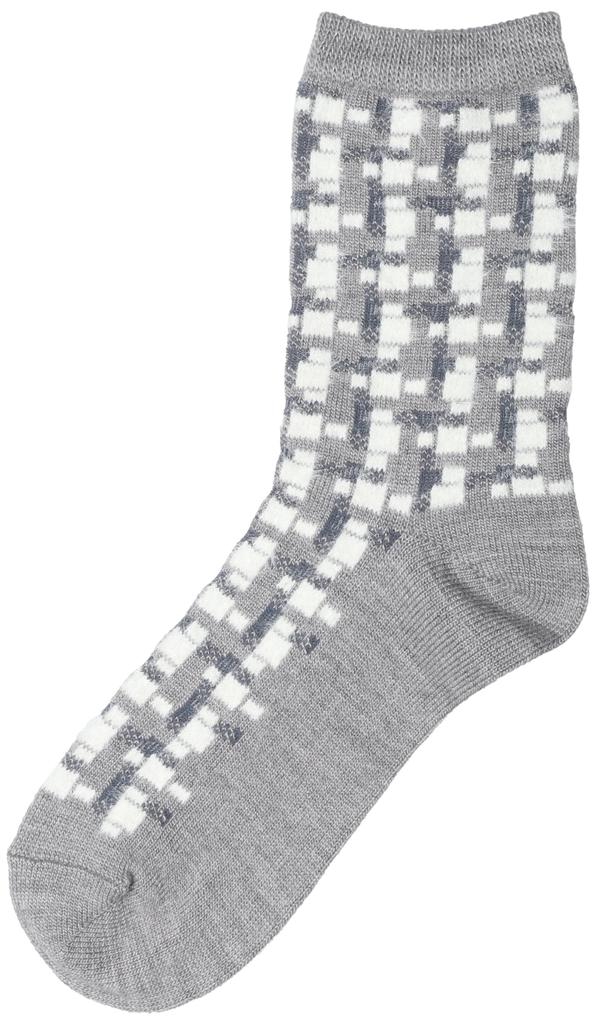 PAUL JOE ACCESSOIRES Молл Крю Чек 2SA1895 и Носки, Узор, Серый,