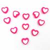 Прекрасные ювелирные аксессуары, акриловые бусины в форме сердца, высококачественные 150 шт./лот, новые ювелирные изделия для DIY ожерелья, браслета