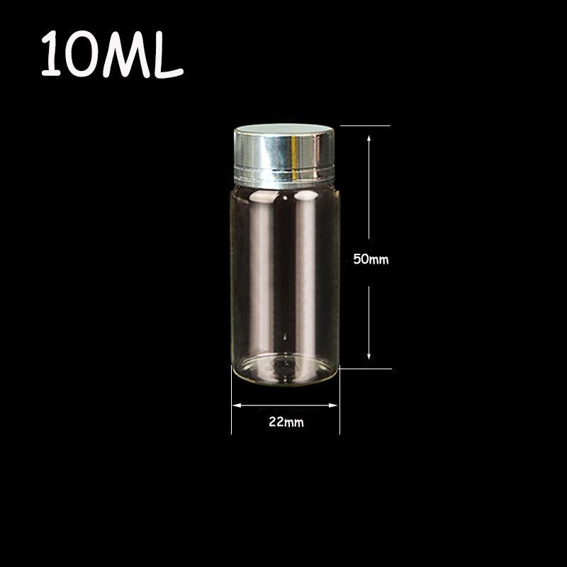 Mini Transparent Glass Cork Stopper Home Decoration 5-14ml Wishing Bottle DIY Pendants Empty Storage Vials Empty Sample Jar Beads