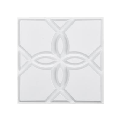 3D Wall Panels, 33-Pack 11.81 X 11.81 In PVC Modern Art Minimalist Floral Tiles, 32 Sq.Ft Coverage Accent Wall Panel