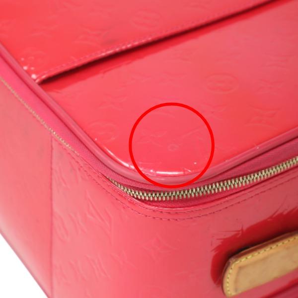 LOUIS VUITTON Vernis Pegas 45 Carry Bag suitcase Monogram Vernis Rose pop M93713 Used