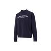 Letter Print Casual Warm Sports Crew Neck Sweatshirt Women Sweatshirt Dark-Blue 625305-16