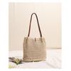 IELGY Tassel Straw Woven Holiday Style Beach Bag All-Match Summer