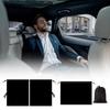 Car Window Shades UV Protection Window Drape Lightweight UV Protection Cover Light Blocking Sunshades Drapery For Road Trips
