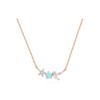 Dieuamour Leilani Necklace Brass+14Kgp