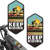 Road Cycling Stickers Cycling Top Tube Decals Bikers Frame Stickers For Car Laptop Water Bottle Waterproof Phone Case Decal