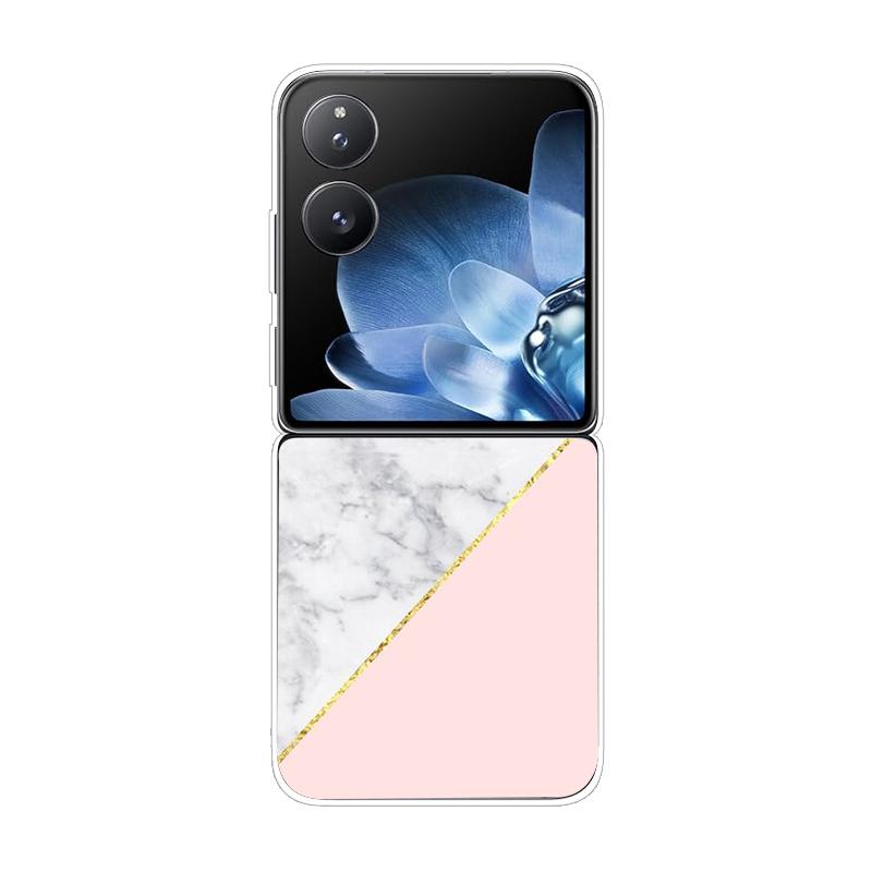 Твердая ПК-накладка для Xiaomi Mix Flip Противоударный чехол для телефона для Mi Mix Flip 5G Ультратонкая задняя прозрачная накладка MixFlip Чехол Coque Funda