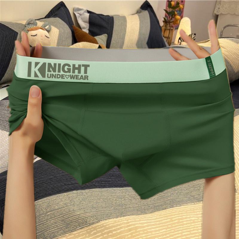 Мужские хлопковые трусы-боксеры со средней посадкой — модные, удобные, дышащие