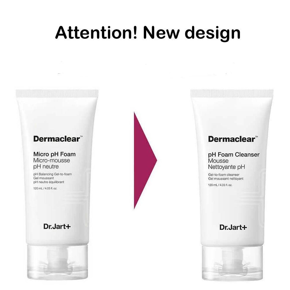 Dr.Jart+ Dermaclear pH Foam Cleanser Mousse Nettoyante pH 120ml AUTHENTIC STORE