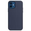 Coque pour iPhone 12 - Premium - Antichoc - Anti-dérapante - Bleu Marine - Souple
