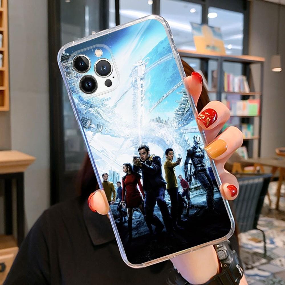 Чехол для телефона S-Stars T-Trek для iPhone 15 14 11 12 13 Mini Pro XS Max Чехол 6 7 8 Plus X XR SE 2020 Funda Shell