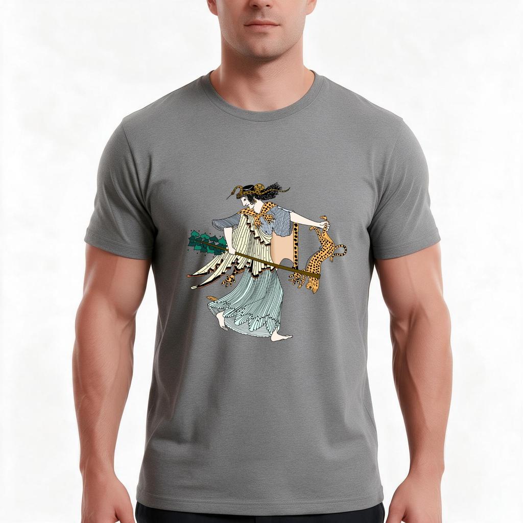 Mad Maenad Tshirt Summer Casual Cotton Tee Oversized Streetwear Tops Vintage Graphic Print Loose Fit Short Sleeve