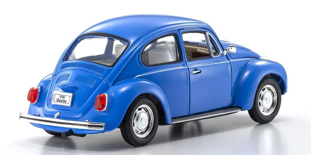 Kyosho WELLY VW Beetle Hardtop Blue Finished Product WE22436BL1 1/24