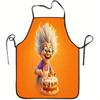 1pc Fun Printed Apron, Specially Designed for Grandmas, Made of Durable and Easy-to-clean Polyester, Perfect for Cooking, Gardening, Orchard Picking, 