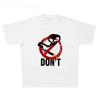 A New American-style Summer No-smoking, Niche and Fun Streetwear Brand Hip-hop Parody Pure Cotton Heavy Short-sleeved T-shirt