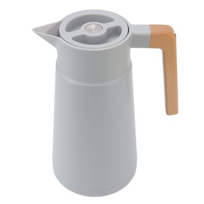 Кофейный графин 2 л большой вместимости широкая ручка 304 нержавеющая сталь вакуумная изоляция кофейник